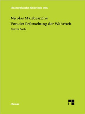 cover image of Von der Erforschung der Wahrheit